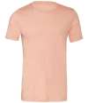 CVC3001 3001CVC Canvas Unisex Heather CVC T-Shirt Heather Prism Sunset colour image